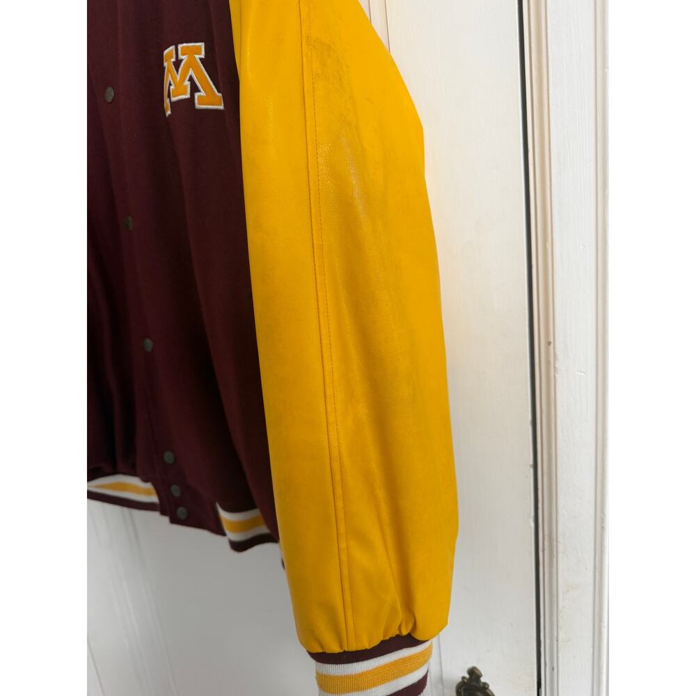 Retro Minnesota Golden Gophers Steve & Barry's Jacket Size XL - Picture 4 of 7